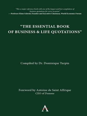 cover image of The Essential Book of Business and Life Quotations